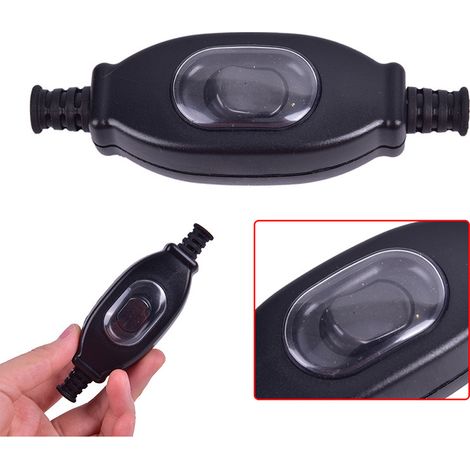 Interruptor impermeable IP65 204 - Interruptor en línea a prueba de polvo - Interruptor selector doble a prueba de lluvia, adecuado para ZJXXDZ 3A250V (1/2)