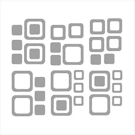 Autocollants antidérapants pour tapis de bain/douche (transparent) (1/5)