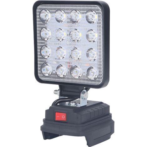 Faro da lavoro a LED portatile – super luminoso – faretto – regolabile – campeggio/edilizia