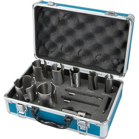 MAKITA D-51281 (10pc) Diamond core set 22-51mm