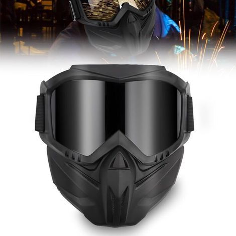 Schweißhelm – Blendschutz-Schweißmaske, Gesichtsschutz – Augenschutz beim Schleifen, WIG- und MIG-Plasmaschneiden (1/4)