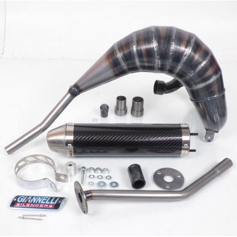 auspuff giannelli für motorrad hm 50 derapage rr 2006 bis 2009 (1/4)