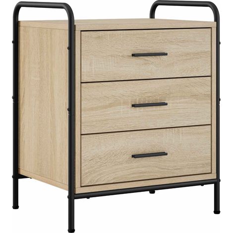 Armadio da Notte Rovere Sonoma 48 x 36,5 x 60 cm vidaXL (1/5)