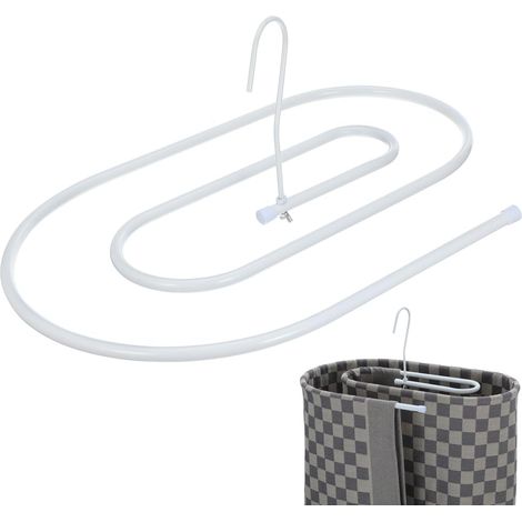 Étagère de Séchage Spiralée Cintre Robuste Économiseur D'espace pour Draps et Couettes Séchage Intérieur et Extérieur Pratique pour Rangement (1/5)