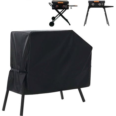Housse de barbecue - Blackstone - Tissu haute densité 600D - Imperméable et anti-UV - Compatibilité 56 cm et 43 cm (1/5)