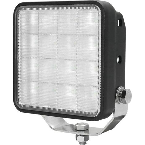 Phare de Travail LED Carré 24W 4" XENLED pour 4X4 - Camion - Tracteur - avec LED OSRAM (1/4)