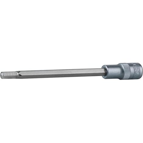 Douille tournevis 6 pans 3/8'', L.110 mm - 6 mm
