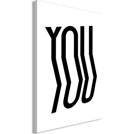 Tableau Imprimé "You" 60 x 90 cm (1/2)