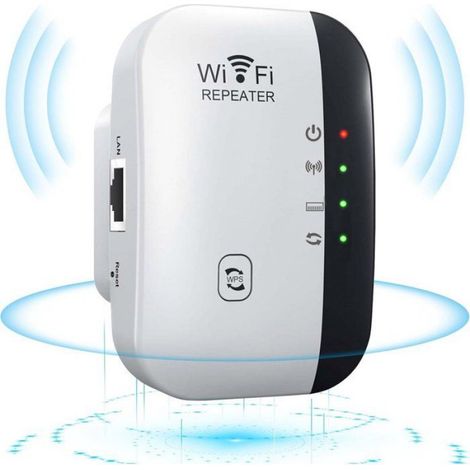 Répéteur WiFi - 300 Mbps - 2,4 GHz - Port RJ45 - Mode Répéteur et AP - 1 Pièce (1/5)