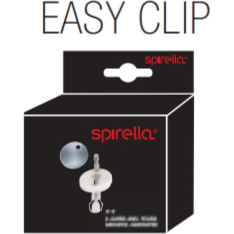 Charnières Inox pour abattant wc - Modèle EASY CLIP Spirella (1/3)