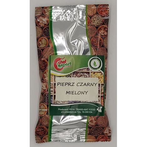 Gemahlener schwarzer Pfeffer 90 g Chef Expert