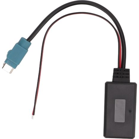Adaptateur de câble audio AUX Bluetooth 5.0 pour voiture, compatible avec les modèles ALPINE KCE 237B, CDE101E, 102E, 105E et 117E. (1/5)