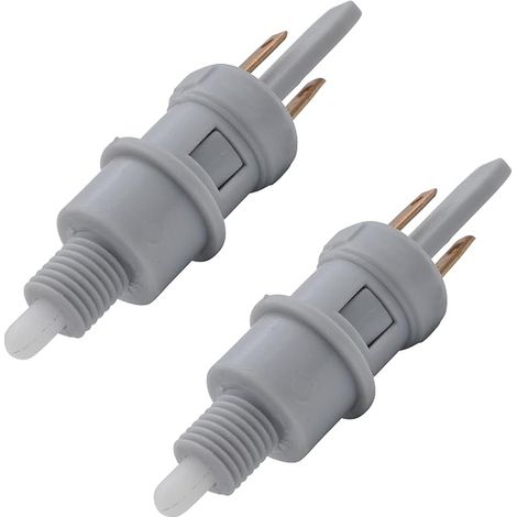 2 x Brake Light Contactors for Scooter 50cc MBK Booster Nitro Ovetto Stunt Rocket Slider Aerox Jog-R Neo's and Yamaha 125 Majesty Skyliner