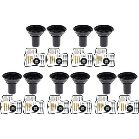 Kit di riparazione pistone a membrana per carburatore in 5 pezzi (inclusa valvola a spillo) per Steed Shadow VLX 400