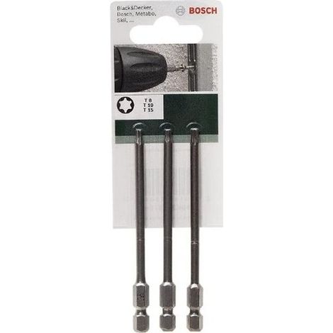 BOSCH - SET 3 LAME 89MM: T8,T10,T15 (1/3)
