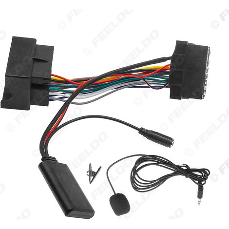 Compatible with BMW Cooper E39 E53 X5 Z4 E85 E86 X3 E83: Bluetooth auxiliary input + microphone. (1/5)