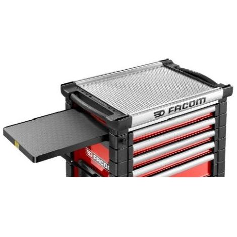 Facom – Servante d'atelier roulante 340mm – 2 tiroirs – Charge maximale 100kg – Dimensions 380x200mm – Pour espaces de travail professionnels (1/3)