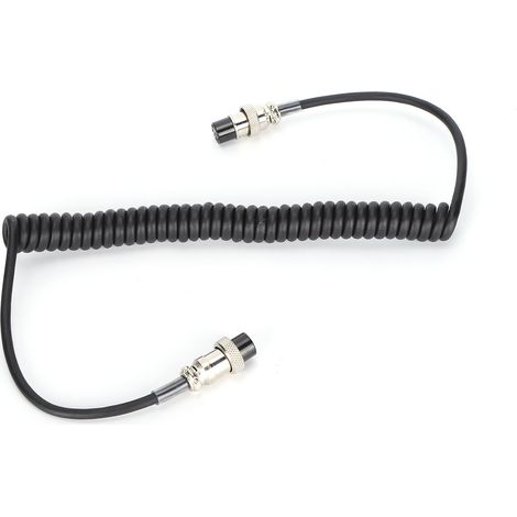 8-poliges PVC-Mikrofonkabel (weiblich) für Yaesu MD-1, MD-100 und MD-200, Ersatz-Mikrofonkabel (1/5)