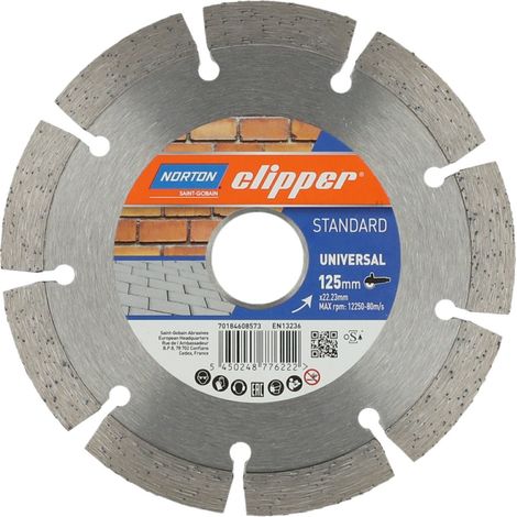 Norton Clipper Norton Diamantscheibe Standard Universal Ø125 (1/5)