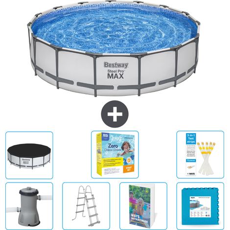 Bestway Steel Pro MAX Rund - 457x122 cm - 8-teilig S566