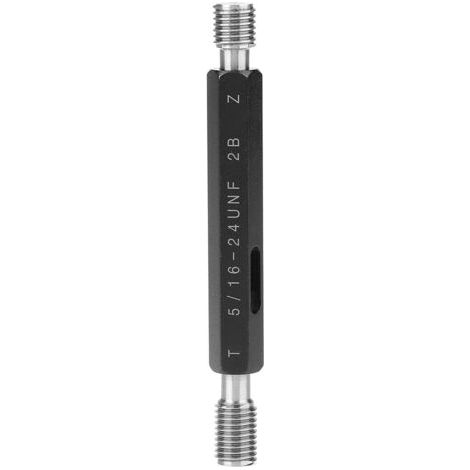 Calibre à mercure en acier, filetage de haute qualité, norme 2B, unités américaines 5/16-24UNC (1/5)