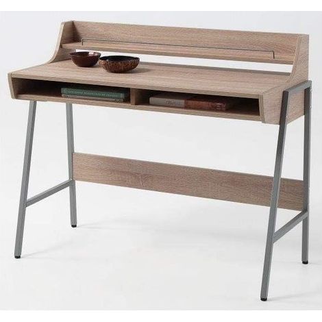 Mesa de estudio Kala metal haya 2 huecos