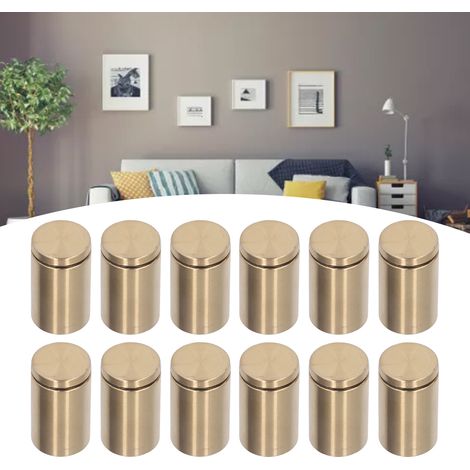 Clous décoratifs en acier inoxydable, vis de fixation pour acrylique, support publicitaire, 30 x 50 mm (1/5)