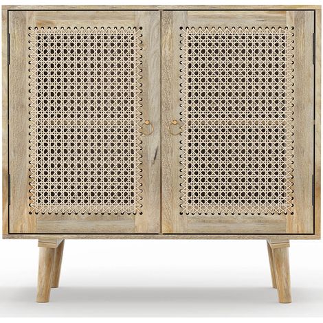 Holz-Sideboard - Boho-Bali-Design - Ega Natural wood