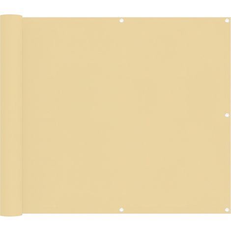 Schermo da balcone 90 x 200 cm Oxford alu rivestito in PU vidaXL