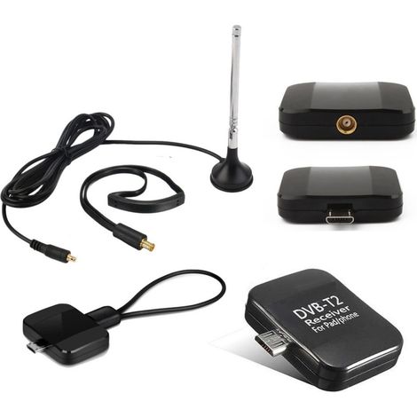 TrAdE Shop Traesio - Ricevitore Digitale Terrestre Dvb-t2 X Android Tablet Smartphone Micro-usb Tv - (1/5)