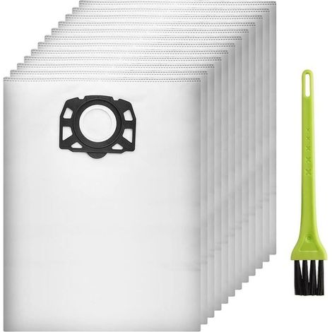 12er-Pack Filterbeutel für Kärcher Staubsauger WD4, WD5, WD6, MV4, MV5, MV6, Ersatzteil-Zubehörset 2.863-006.0