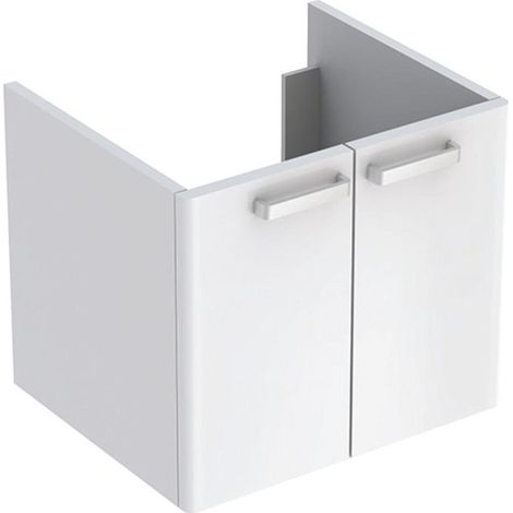 Mueble bajo lavabo RENOVA PLAN 530x463x445mm Ko blanco Frente blanco brillo
