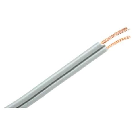 Câble audio RS PRO 1 paire , 0,34 mm², Duplex, gaine Gris