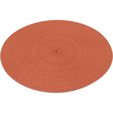 Set de Table Uni "Zebulon" 35cm Terracotta (1/3)