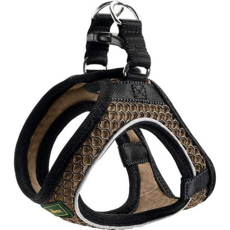 Harnais pour Chien Hunter Hilo-Comfort Marron Taille S/M (48-55 cm)