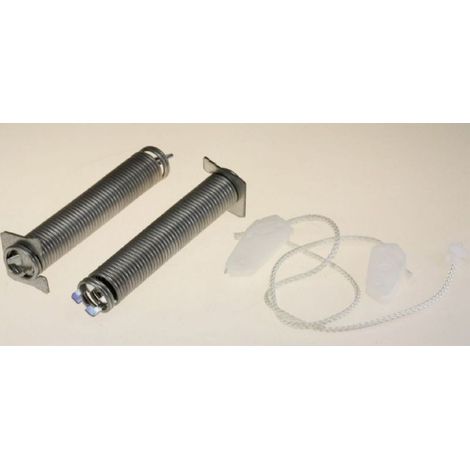 PIECE DE FIXATION ( RESSORTS REP. BLEU + CABLES) POUR LAVE VAISSELLE SIEMENS (1/2)