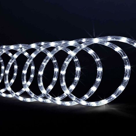 Paris Prix - Tube Lumineux Led Extérieur techno 6m Blanc (1/2)