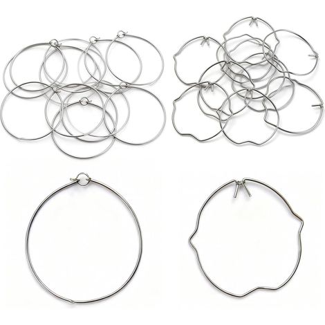 20 x Clips for LED Halogen Bulbs, Lamp Mounting Rings for Spotlight, GU10 MR16 (1/5)