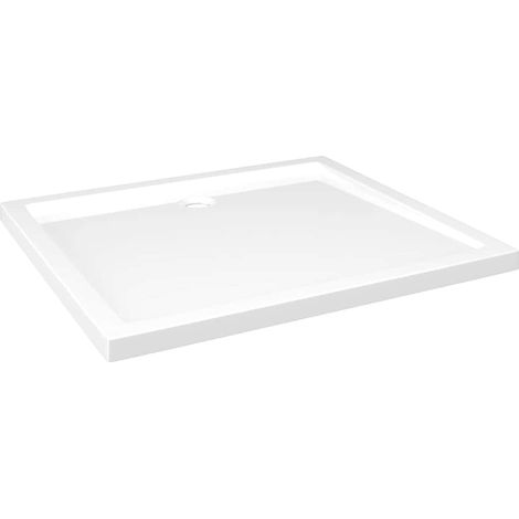 Maison Exclusive - Plato de ducha rectangular blanco ABS 80x90 cm (1/5)