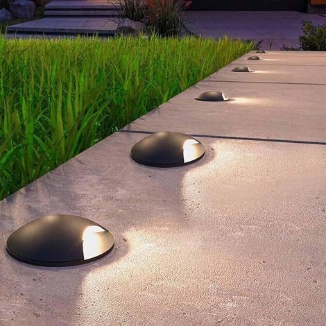 Faretto Calpestabile Led 1 W Fascio Luce Naturale Segnapassi Carrabile Esterno (1/4)