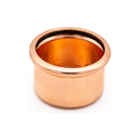 PrimaPress 54mm Copper End Cap - Flameless Installation (1/2)