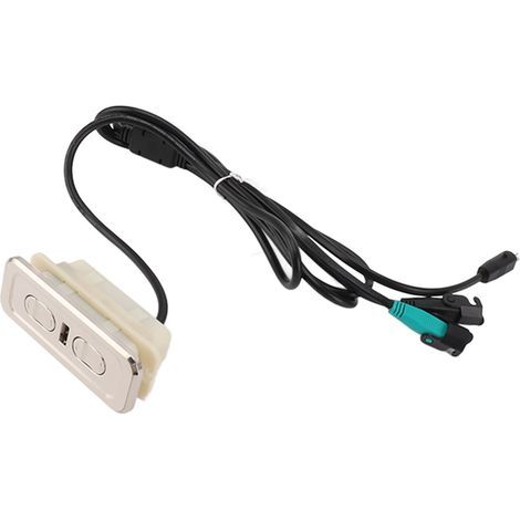 Télécommande 4 boutons pour fauteuil relevable électrique, contrôleur universel avec port USB intégré, compatible vérins 12-24V (1/5)