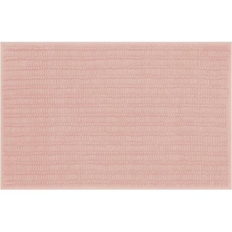 Alfombra de baño ADA de algodón 50x80 cm rosa pastel Spirella