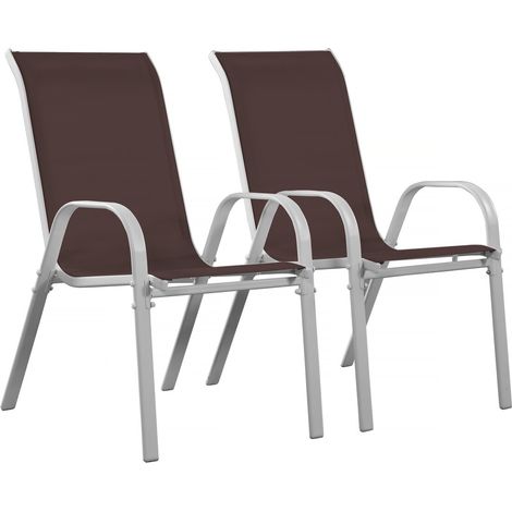 Gartensessel Textilen Cordoba - Phoenix - Taupe - 2er-Set