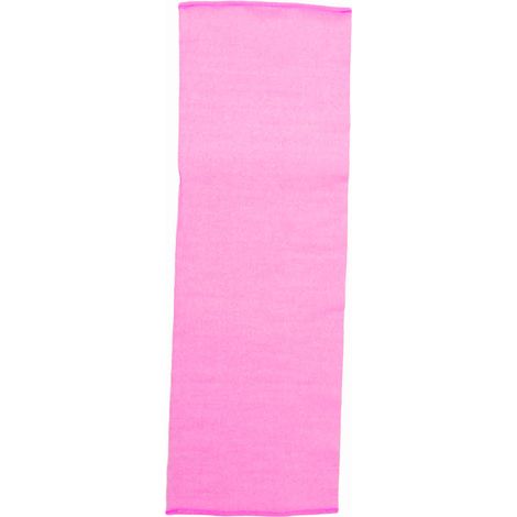 Gant de toilette exfoliant élastique pour le corps, serviette de douche frottante et massage, couleur rouge rosé (1/5)