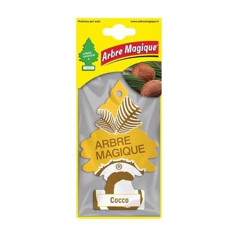 PROFUMATORE AUTO ARBRE MAGIQUE - COCCO- 24 pezzi