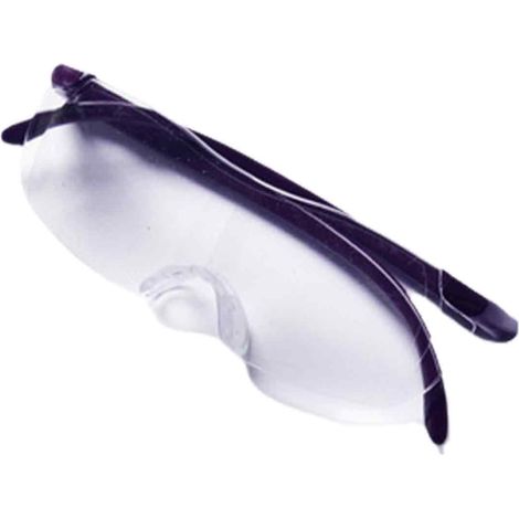 1 paire lunettes grossissantes, grossissement 1,6x, style frontal, pour lecture et vision renforcée, adapté aux personnes âgées (1/5)