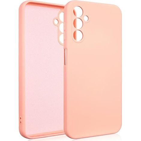 Funda de silicona Beline para Samsung Galaxy A14, color oro rosa. (1/3)