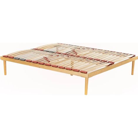 Rete letto una piazza e mezza Wooden Plus - 120 x 200 190.00 x 120.00