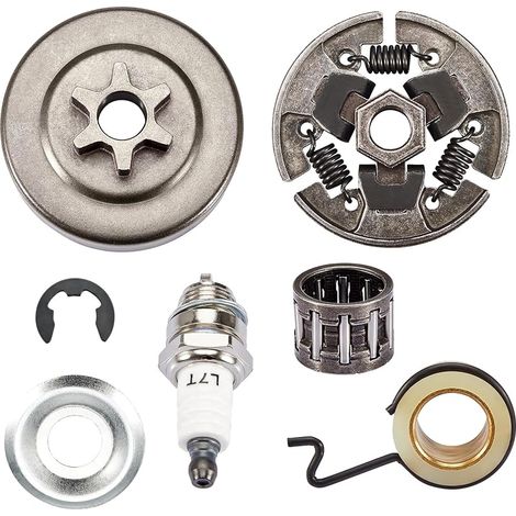3/8" Pignon Embrayage,Tambour d'embrayage pour Tronçonneuse Stihl 017 018 MS170 MS180 021 023 025 MS210 MS230 MS250 (1/5)